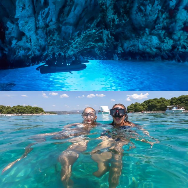 From Split: Blue Cave & 5 Islands with Vis & Hvar Boat Tour - A quick look at the Pakleni Islands