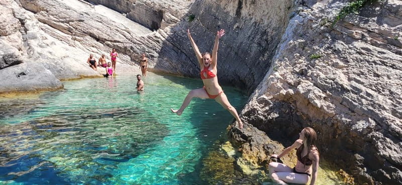 From Split: Blue Cave, Hvar, Mamma Mia, 5 Islands boat Tour - What the $96 price really covers