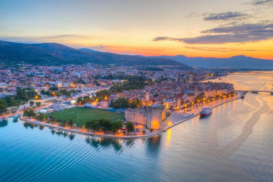 From Split: Blue Lagoon & Trogir Boat Trip with Snorkeling - The Blue Lagoon: Clear Water and Easy Sea Time