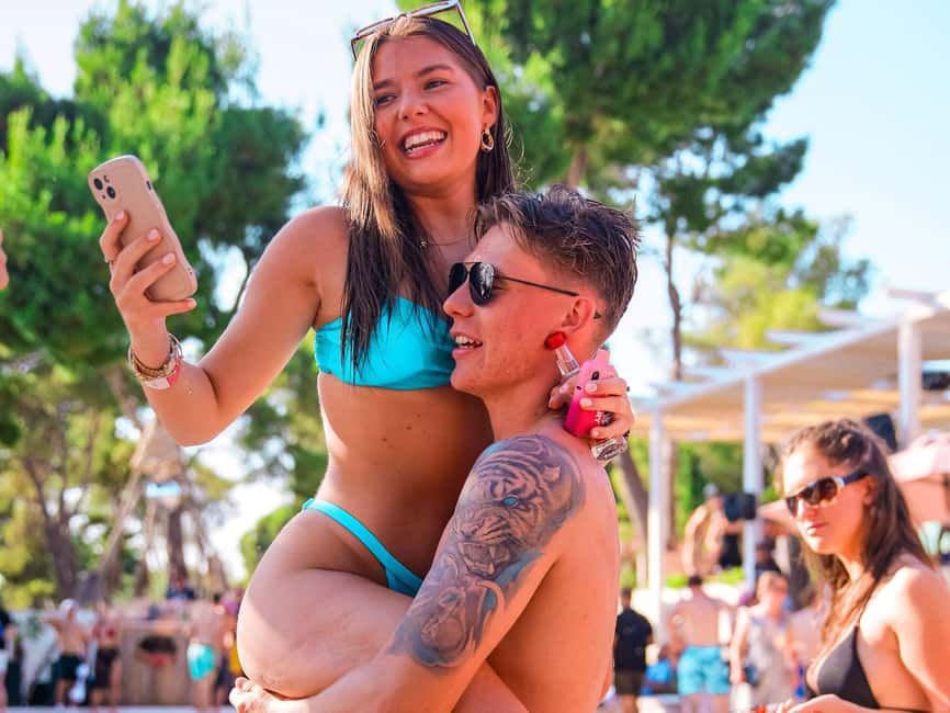 From Split: Brač Island Beach Bar and Pool Party - How this compares with a standard Split beach day