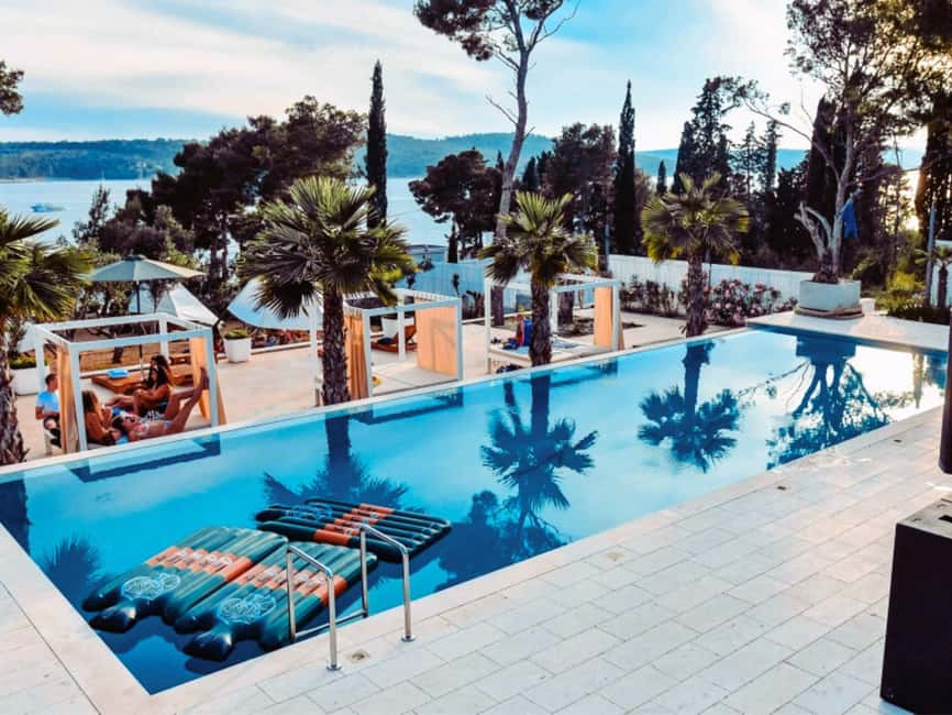 From Split: Brač Island Beach Bar and Pool Party - Leaving Split for Soul Rehab Party