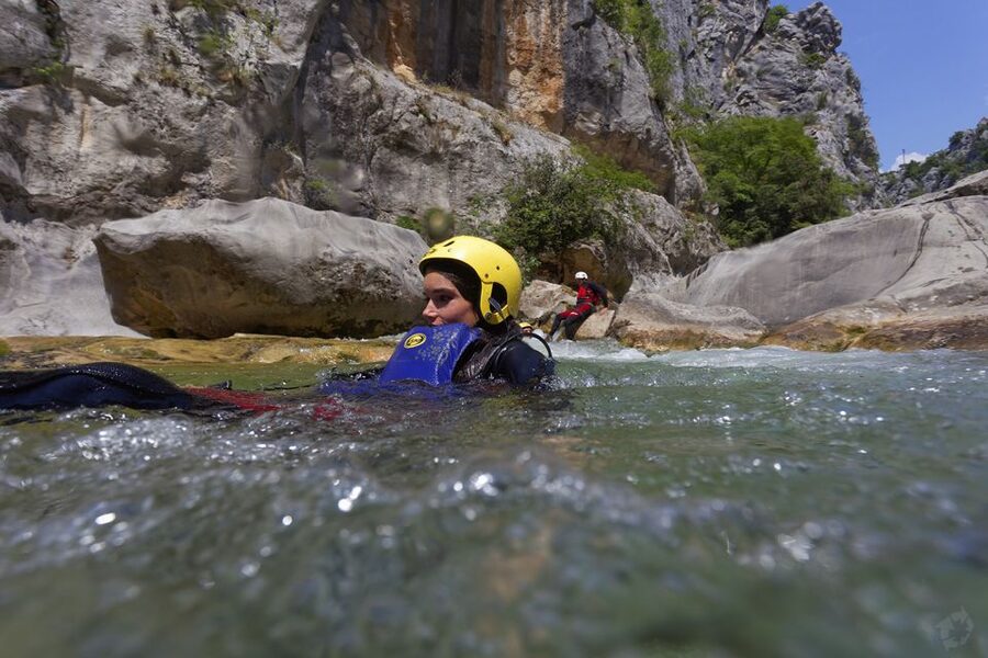 From Split: Canyoning on the Cetina River - Gubavica Waterfall and the Canyon’s Big Views