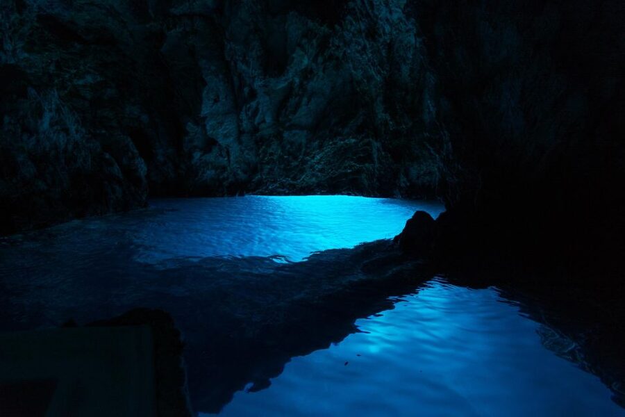 From Split, Croatia: Blue Cave & Hvar 5 Islands tour - Veliki Budikovac offers the longer water break