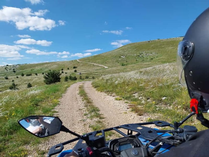 From Split: Dinara Nature Park Quad Adventure with Swimming - The summer river swimming stop