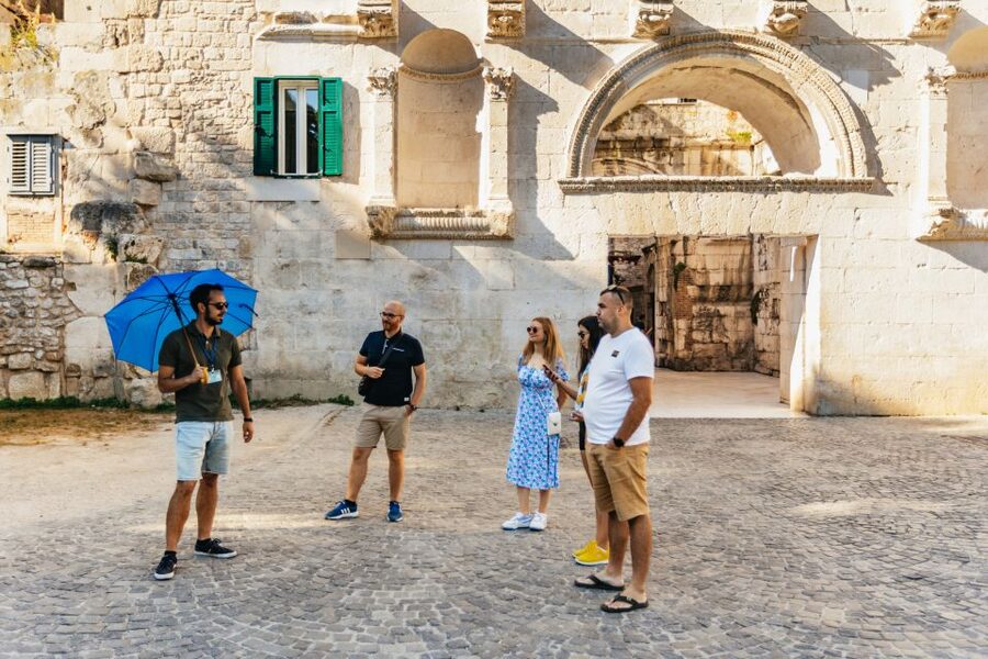 From Split: Half-Day Split & Trogir Small Group Guided Tour - Walking through Diocletian’s Palace for 1.5 hours