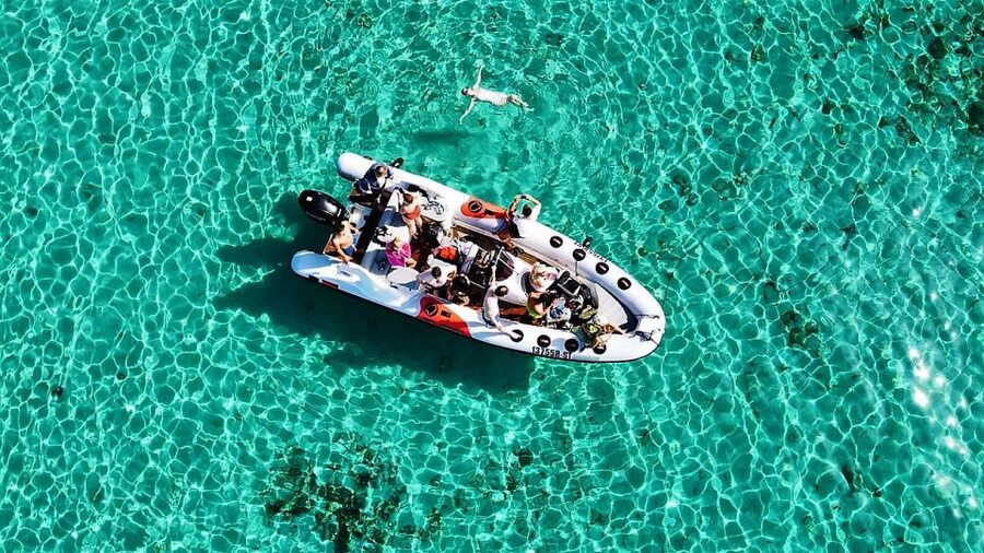 From Split: Half-day Trogir Tour & Speedboat to Blue Lagoon - Blue Lagoon on Drvenik Veli