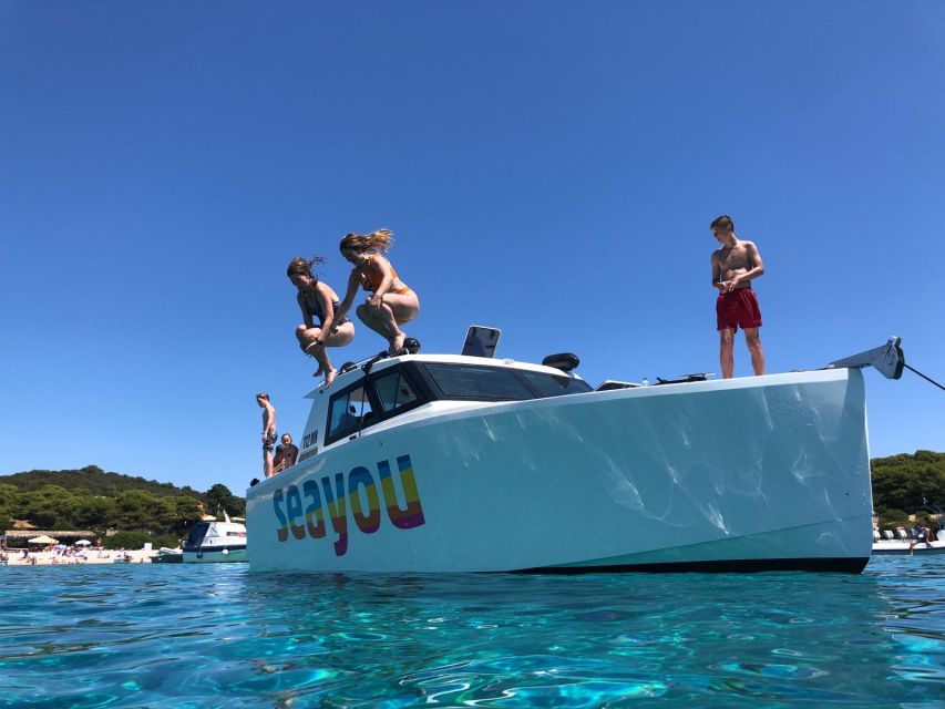From Split: Luxury Cabin Boat Tour to The Blue Cave and Hvar - Speeding toward Bisevo and the Blue Cave