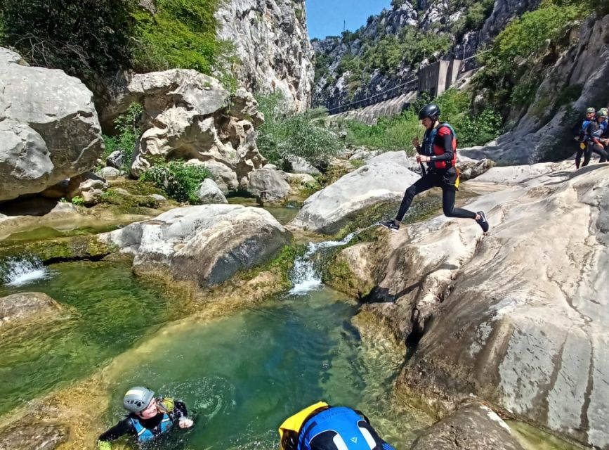 From Split/Omiš: Canyoning Cetina River + Free Photos/Video - The return ride and overall timing