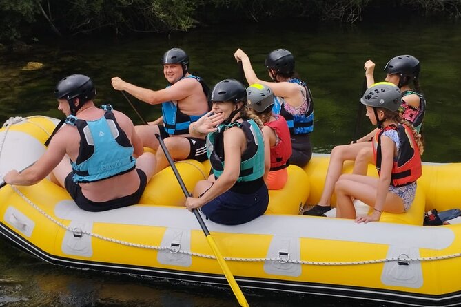 From Split/Omiš Guided White Water Rafting Tour on Cetina River - Three breaks for swimming and cliff jumping