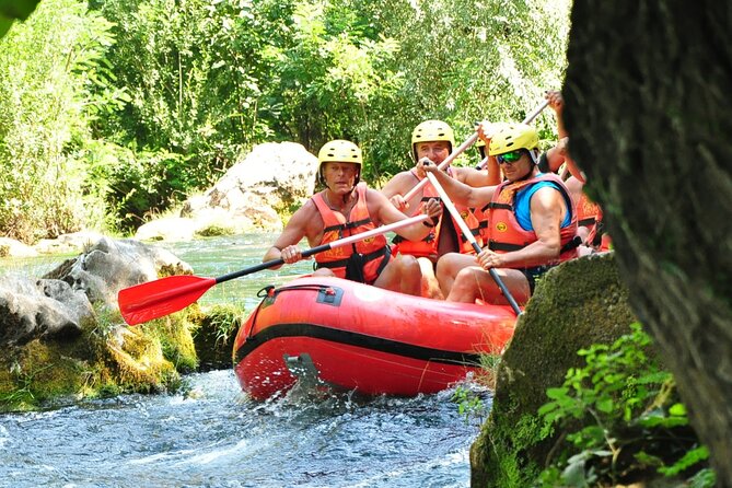 From Split/Omiš Guided White Water Rafting Tour on Cetina River - The first stretch: learning the rhythm of the raft
