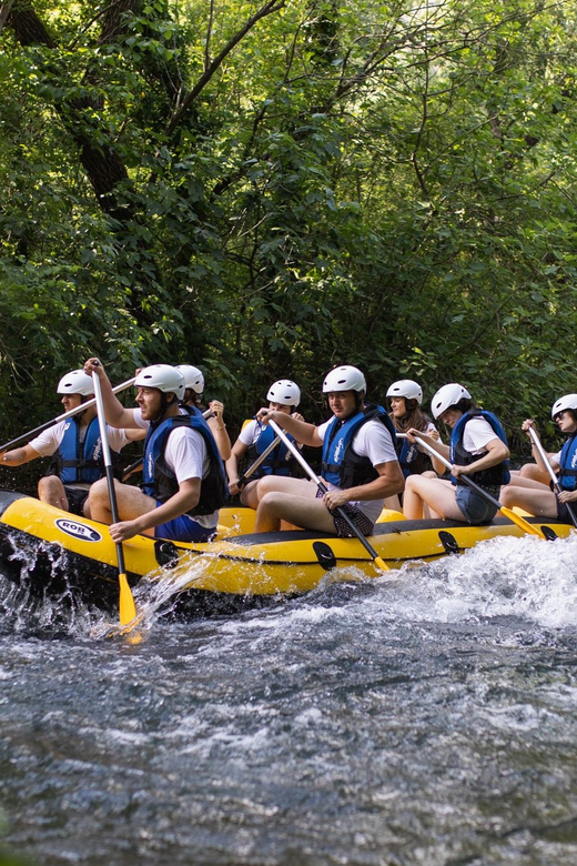 From Split or Omiš: Rafting, Cliff Jumping, & Cave Exploring - Safety gear and the five-minute briefing
