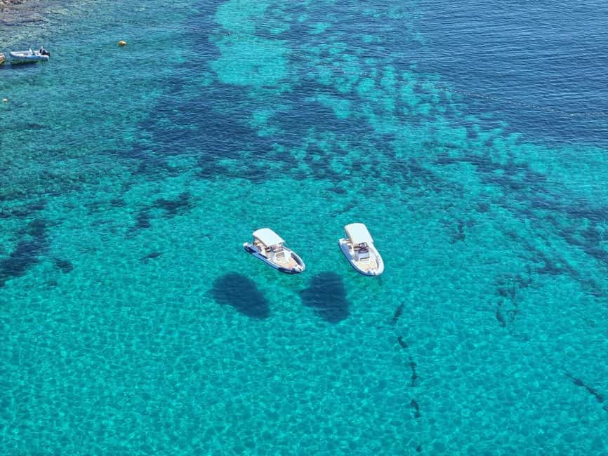 From Split or Trogir: Trogir and Blue Lagoon Half-Day Trip - The speedboat ride from Split