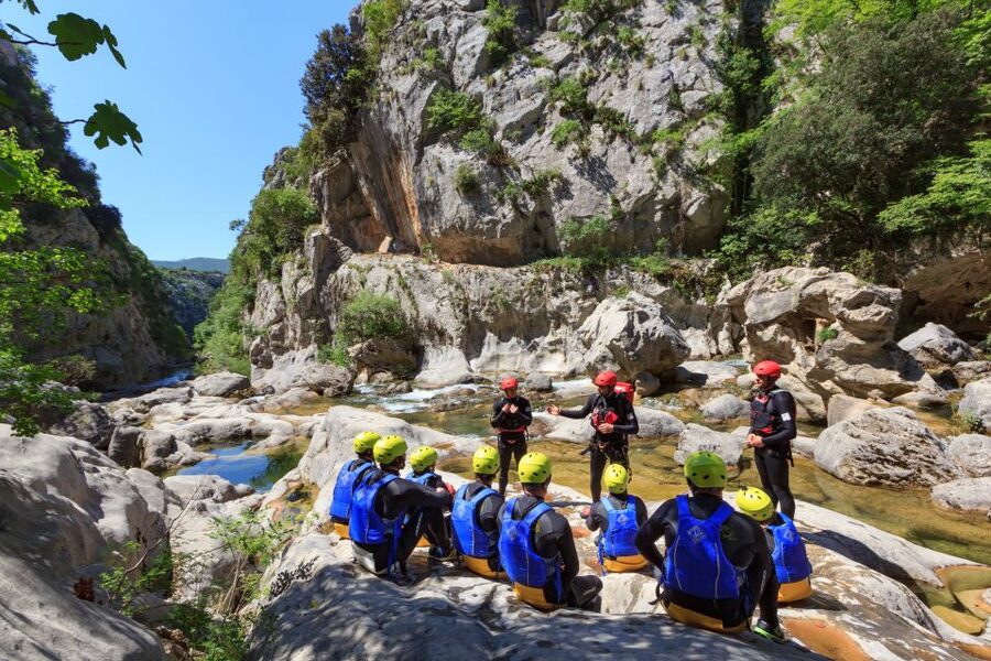 From Split or Zadvarje: Cetina River Canyoning - The basic and more challenging options