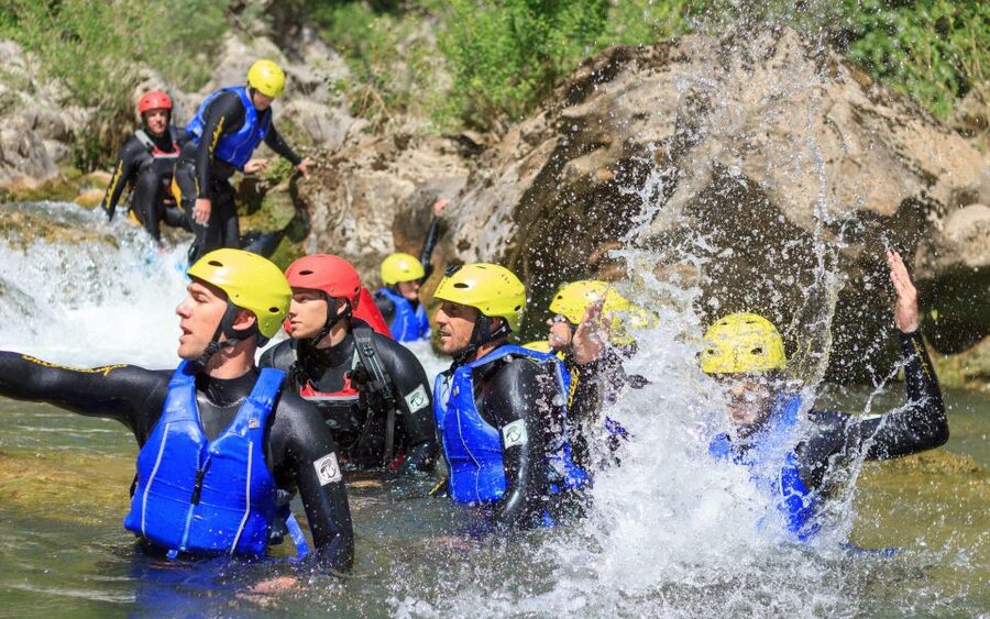 From Split or Zadvarje: Cetina River Canyoning - Clear pools, rapids, and natural slides
