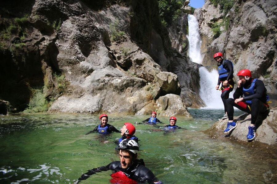 From Split or Zadvarje: Extreme Canyoning on Cetina River - Velika Gubavica, the main reward