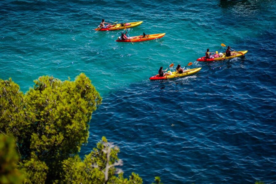 From Split: Sea Kayaking Tour - Why Marjan Hill makes a smart kayaking base