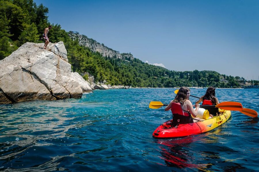 From Split: Sea Kayaking Tour - Kašjuni Beach: one hour for water and play