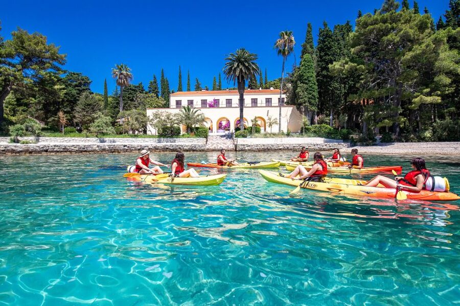 From Split: Sea Kayaking Tour - The return paddle to Bene Beach