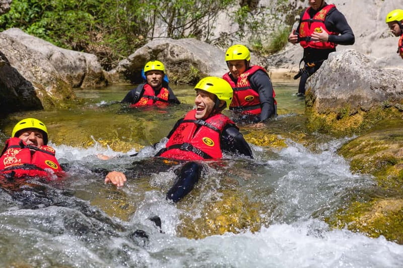 From Split/Šestanovac: Canyoning on Cetina River - The 15-minute walk down to the river