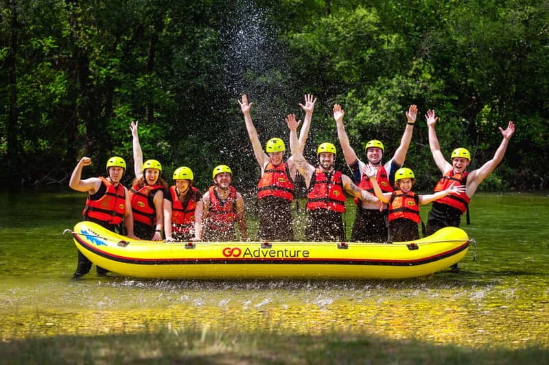 From Split/Šestanovac: Whitewater Rafting on Cetina River - Safety briefing and a full set of river gear