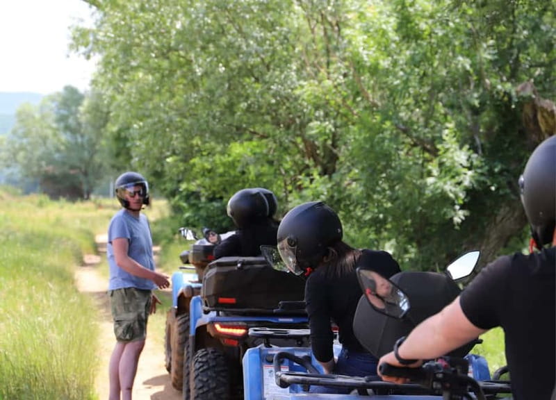 From Split: Three Rivers Quad Tour with Swimming and Lunch - Grab, Podi, and the old river mills