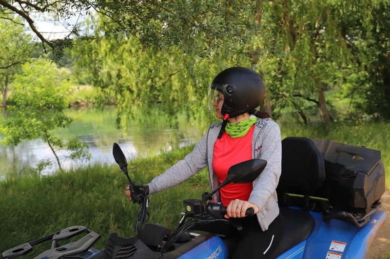 From Split: Three Rivers Quad Tour with Swimming and Lunch - Lunch beside the Cetina