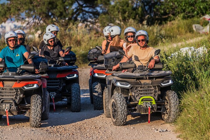 From Split & Trogir: ATV Quad Tour on Island Čiovo - Starting in Slatine with a proper ATV introduction