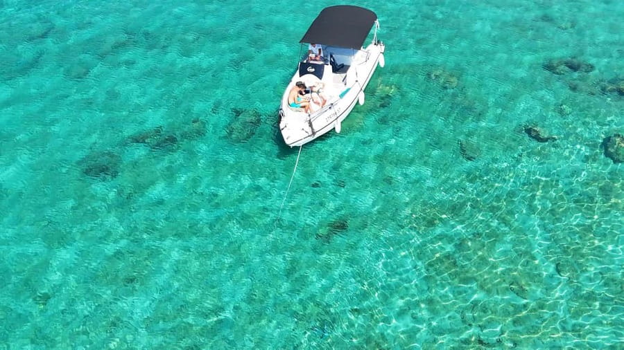 From Split: Trogir, Blue Lagoon, Maslinica Boat Tour - The skipper can shape the whole day