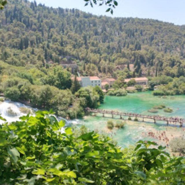 From Split & Trogir: Krka Waterfalls and Primošten - The schedule and the driver matter