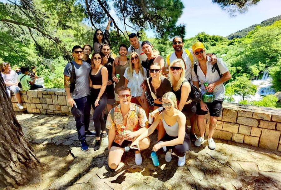 From Split & Trogir: Krka Waterfalls Day Tour with Boat Ride - The bus ride from Split or Trogir