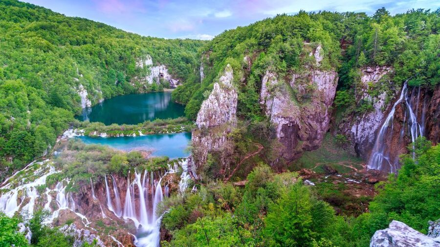 From Split/Trogir/Omiš: Plitvice Lakes Guided Group Tour - The best and hardest parts of a big group