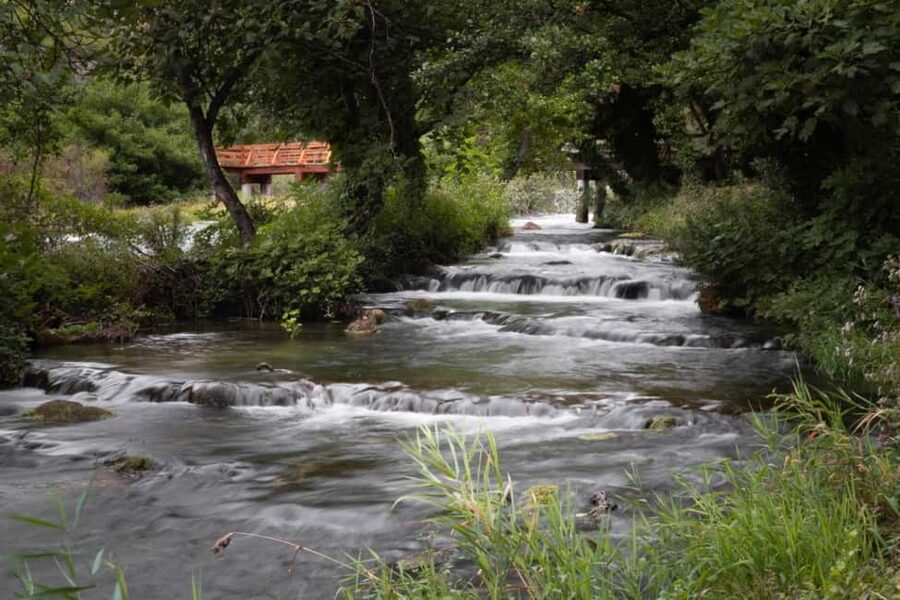 From Trogir, Seget & Okrug: Krka Waterfalls Culture Tour - Walking the wooden paths at Skradinski buk