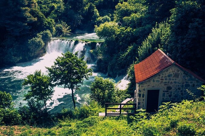 From Trogir, Seget, Okrug: Krka Waterfalls & Šibenik Culture Tour - Primošten finishes with sea air and stone lanes