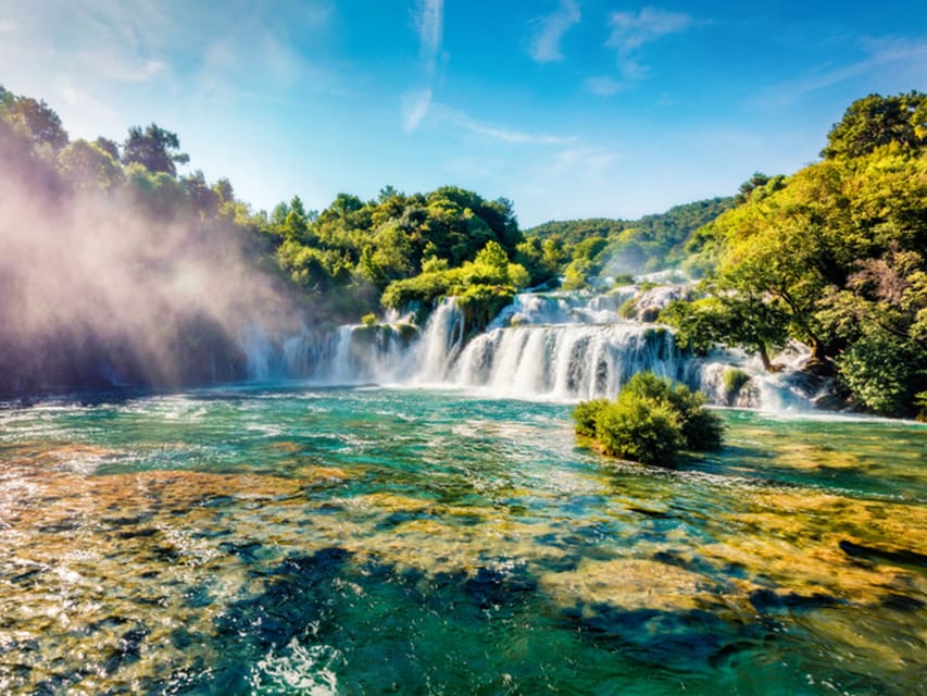 From Trogir, Seget & Okrug: Krka Waterfalls & Swimming - Skradinski buk, Krka’s spectacular first stop