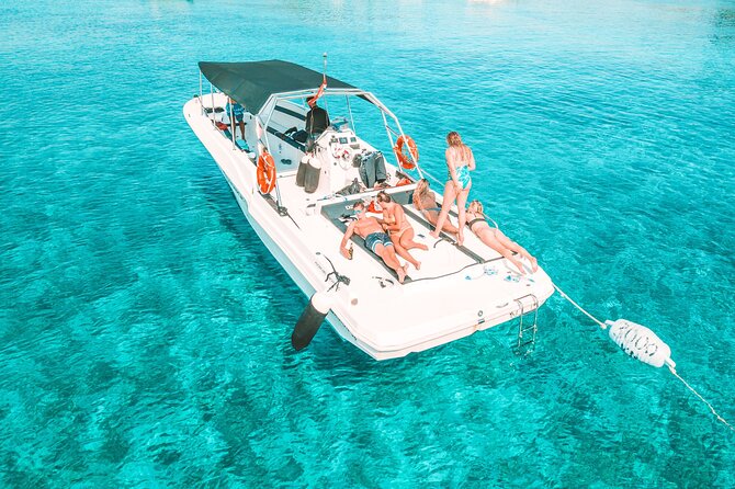 From Trogir & Split: Half Day Speedboat Tour with Blue Lagoon - Three island stops from Trogir and Split