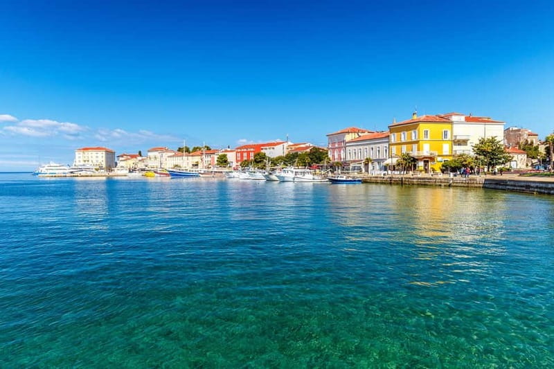 From Umag: Day Cruise to Poreč with Lunch and Swimming - Poreč gives you about 90 minutes on land