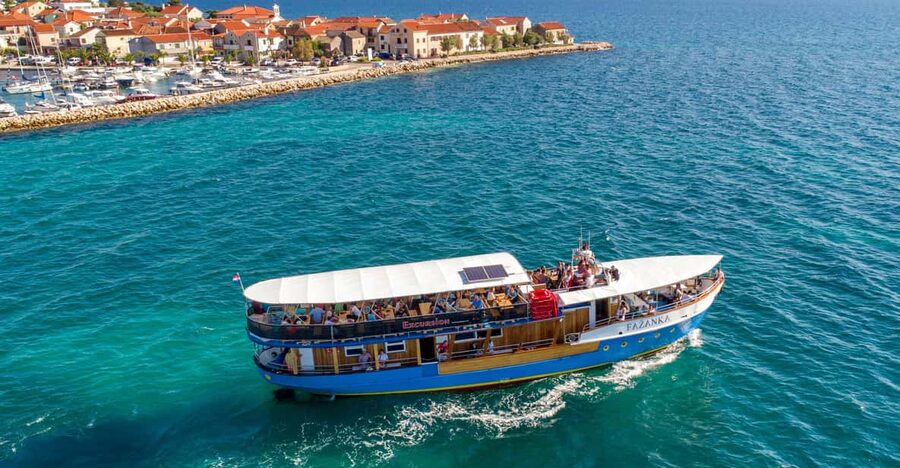 From Zadar/Bibinje: Kornati National Park Cruise with Lunch - Telašćica Nature Park: cliffs, salt water, and two hours ashore