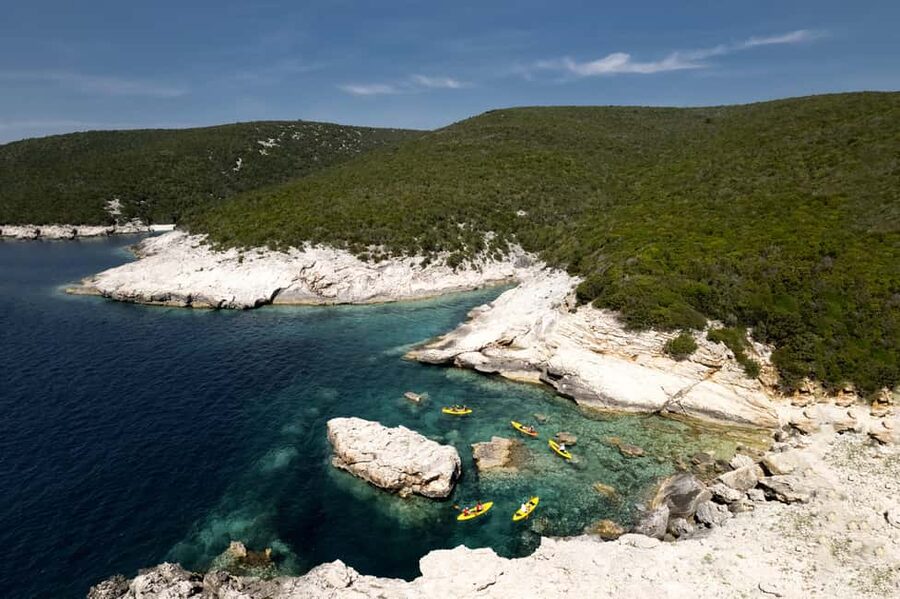 From Zadar: Dugi Otok Half-Day Kayak Adventure - Cliff jumping is optional, not a requirement