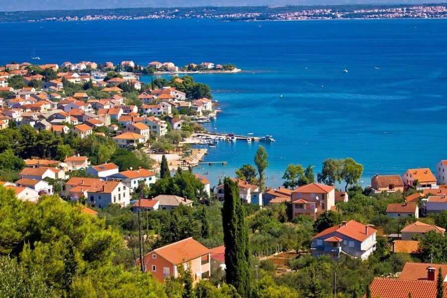 From Zadar: Full-Day Ugljan Self-Guided Bike Tour - Taking the ferry from Zadar to Preko