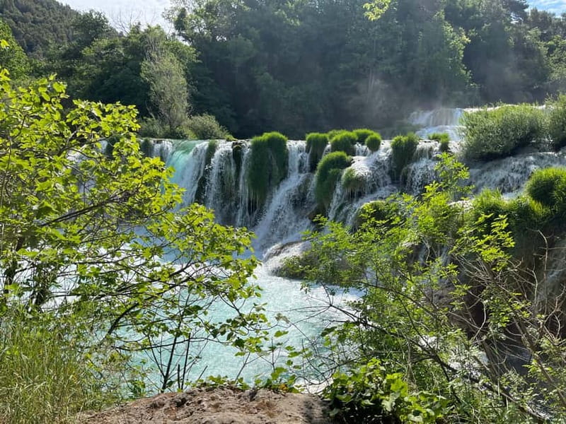 From Zadar: Krka Waterfalls Day Tour - The boat from Skradin to Krka