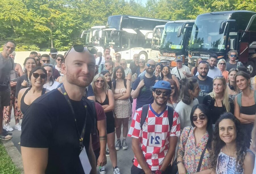 From Zadar: Plitvice Lakes Guided Tour with Boat & Train - Walking the waterfall routes