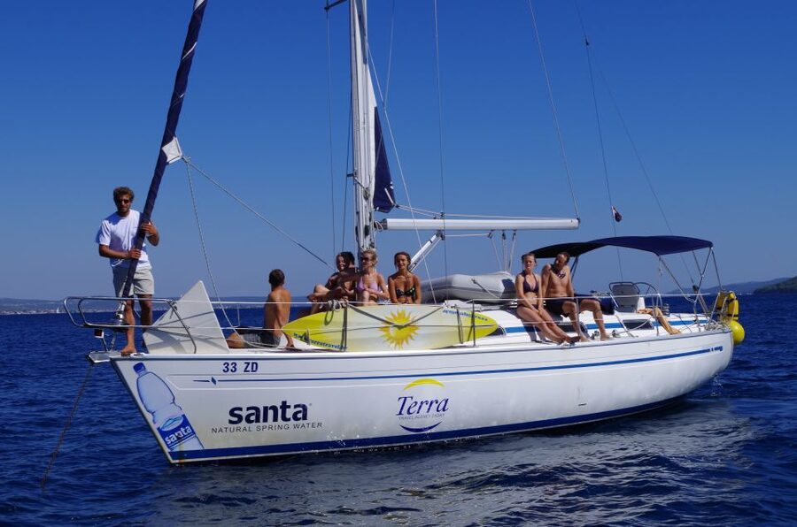 From Zadar: Private Half-Day Sailing Trip - Leaving Zadar through the Zadar Channel