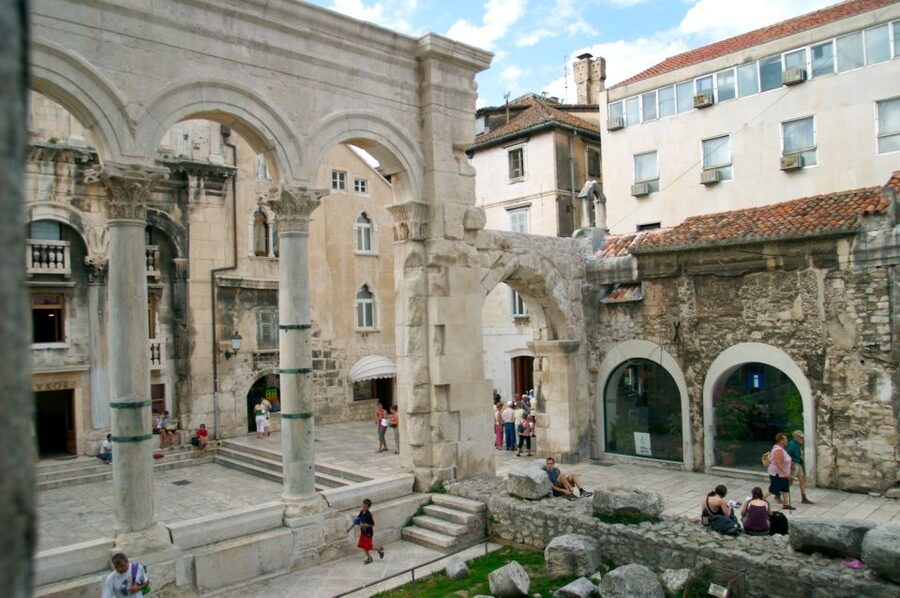 Full-Day Trip from Dubrovnik to Split - Entering Diocletian’s Palace in Split