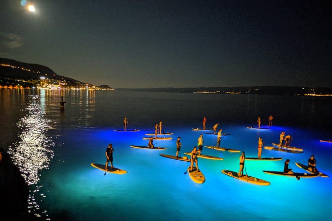 Glowing Stand-Up Paddle Experience in Split - Sunset paddling on the sea