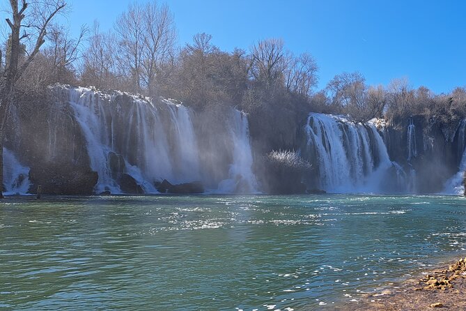Group Full Day Tour Mostar & Kravica waterfalls from Dubrovnik - Kravica Falls: a cool change after the city