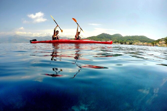 Guided Kayaking and Snorkeling Tour to Green Cave and Sipan Island from Lopud - Swimming and snorkeling near the Green Cave