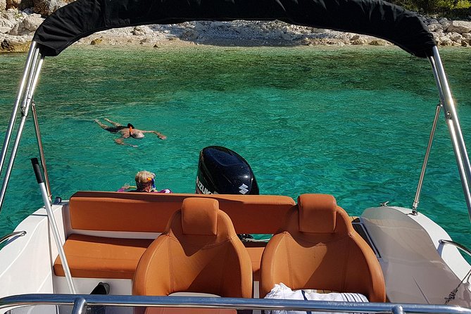 Half-Day Best Beaches & Bays Private Speed Boat Tour - Sunj Beach is the classic sand-and-swim stop