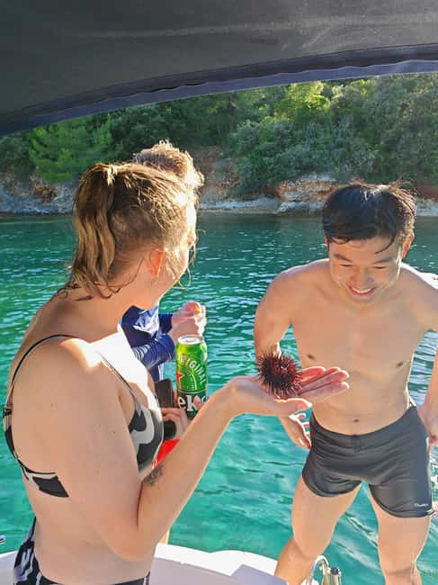 half day group speedboat tour of the islands around Zadar - Preko gives the trip its longest pause