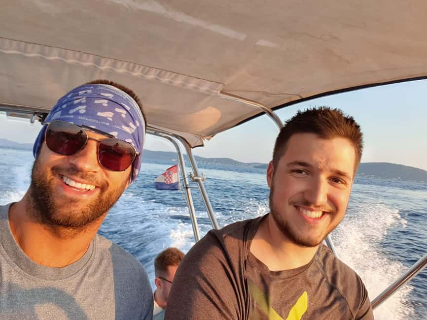 half day group speedboat tour of the islands around Zadar - The ride home and the sunset option