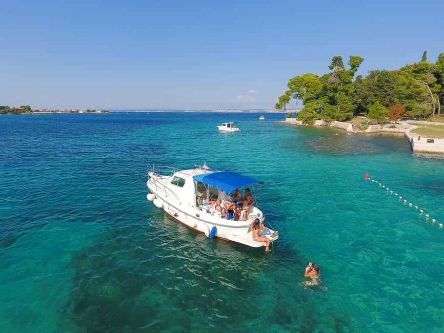 half day group speedboat tour of the islands around Zadar - Ošljak: your first island swim